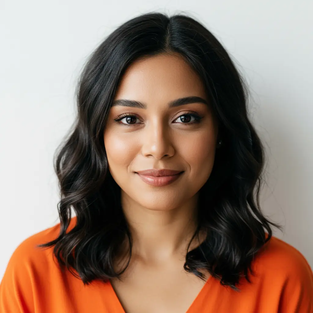 Professional portrait used as illustrative website imagery